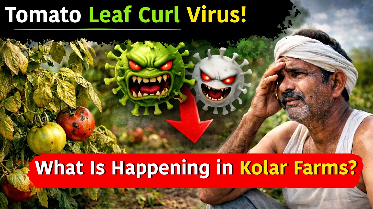 Do You Know the Struggles of Tomato Farmers inKolar?|What Is the Truth About Tomato Leaf Curl Virus?