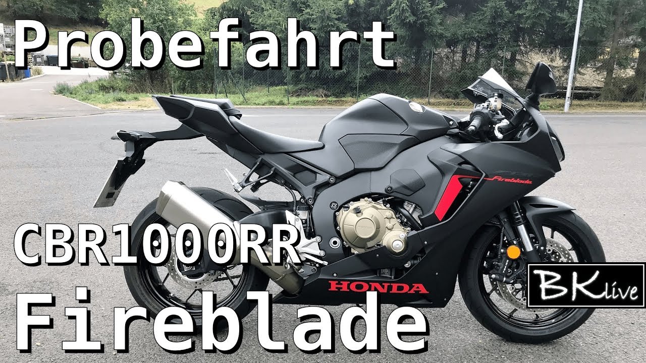 Honda Fireblade | CBR1000RR (2018) | Probefahrt - Ersteindruck