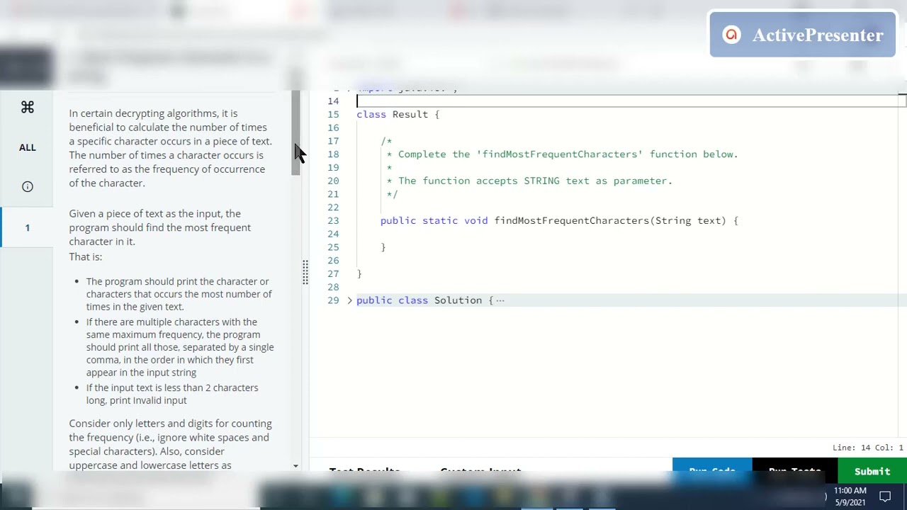 IBM Online Coding Assessment Questions   IBM Hacker rank test questions  IBM Off-Campus