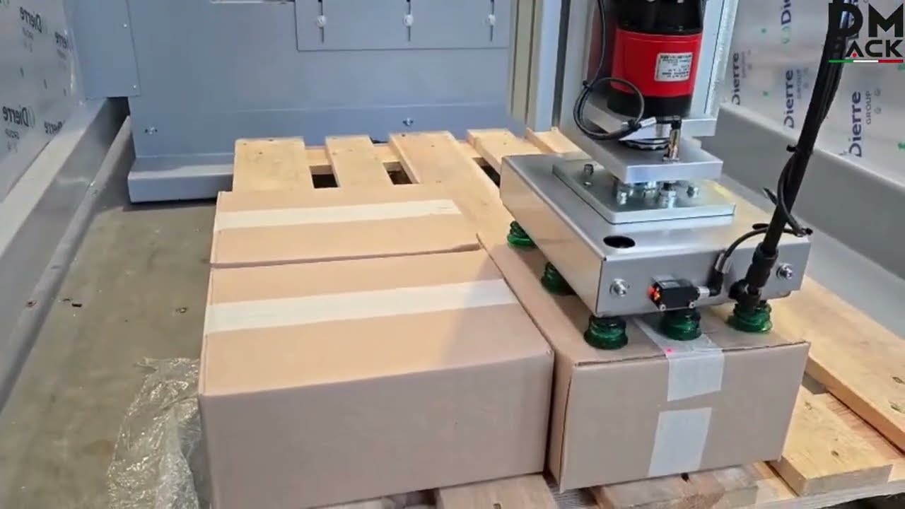 Complete packaging line for cheese -  Top-Load Case Packer & Compact palletizer
