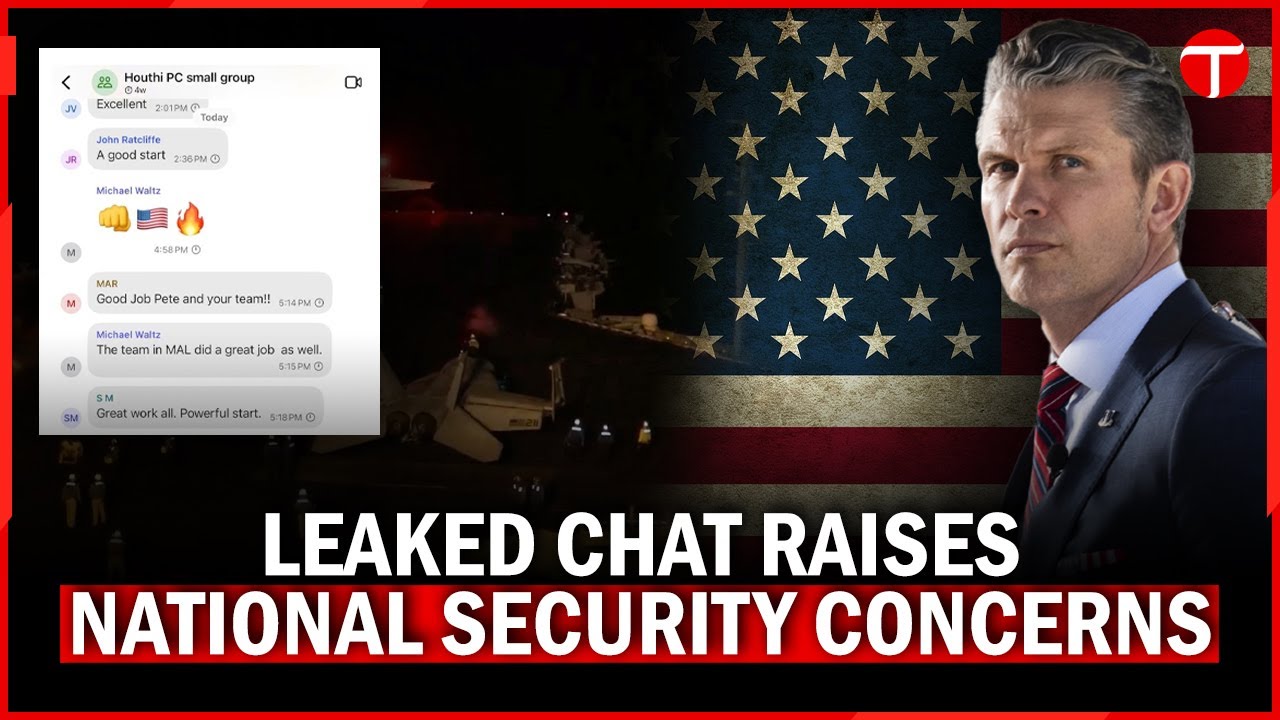 White House in Crisis: Pete Hegseth leaks Damning Yemen Group Chat  | The Express Tribune