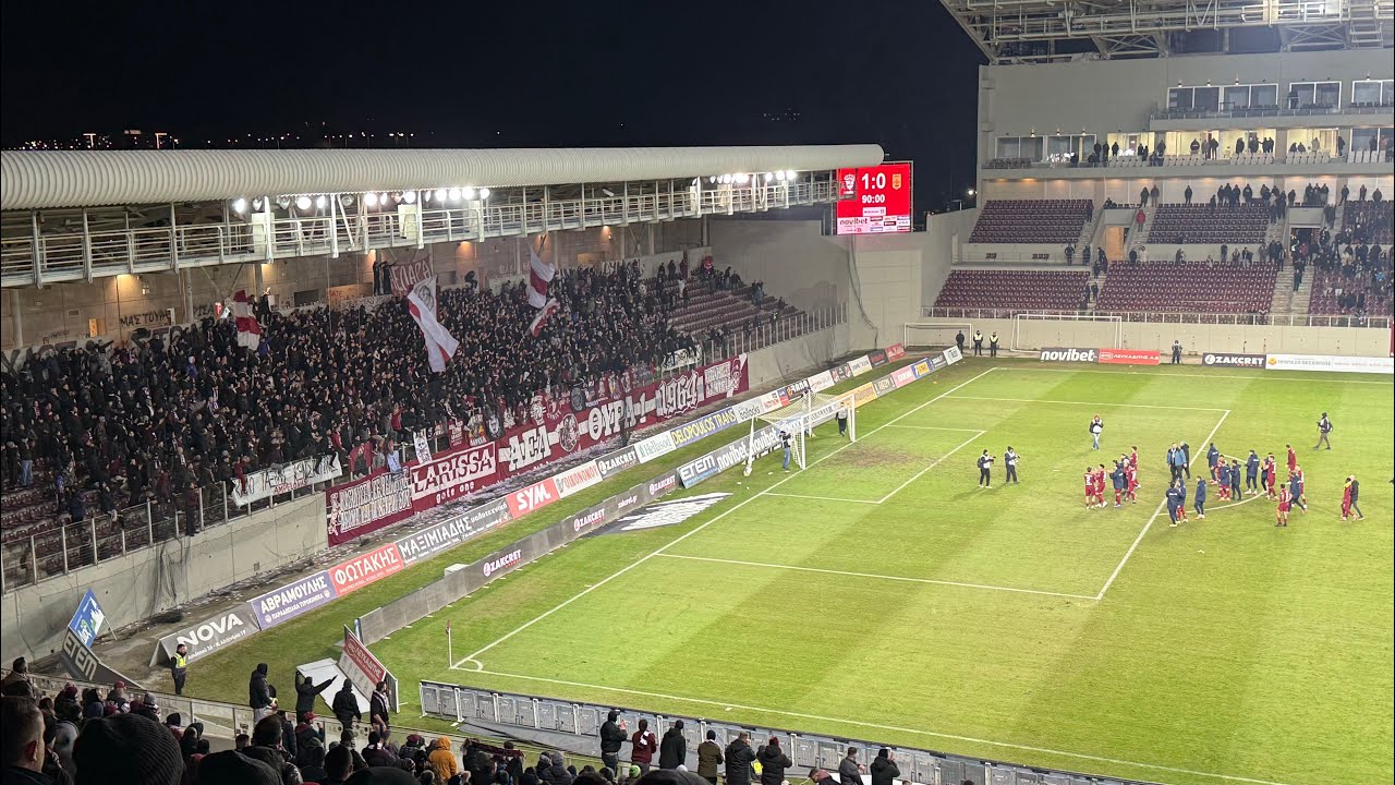ΑΕΛ-Αρης 1-0 18.1.2026 Γκολ Σαγκάλ, πανηγυρισμοί, ΑΕΛαρα είσαι μοναδική, ΤΕΜΠΗ, Κι αν κάποιοι φύγαν 