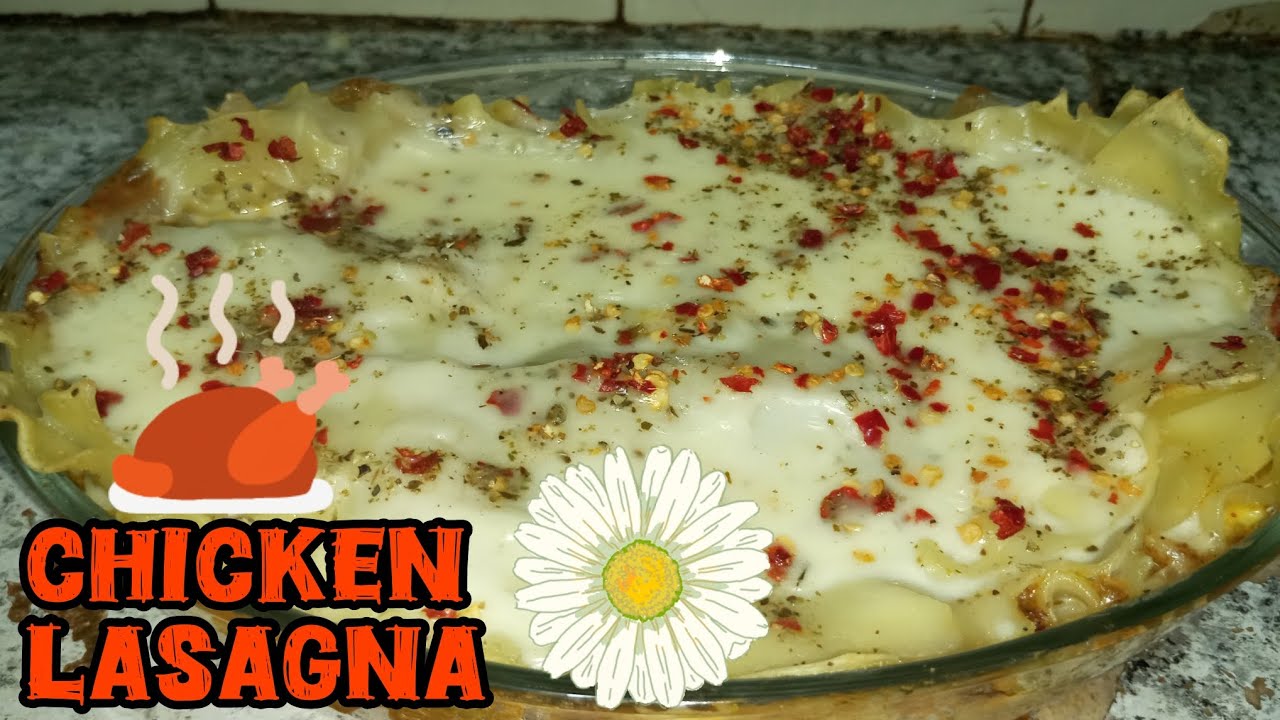 |Chicken Lasagna At Home|without oven,by Abrish's kitchen