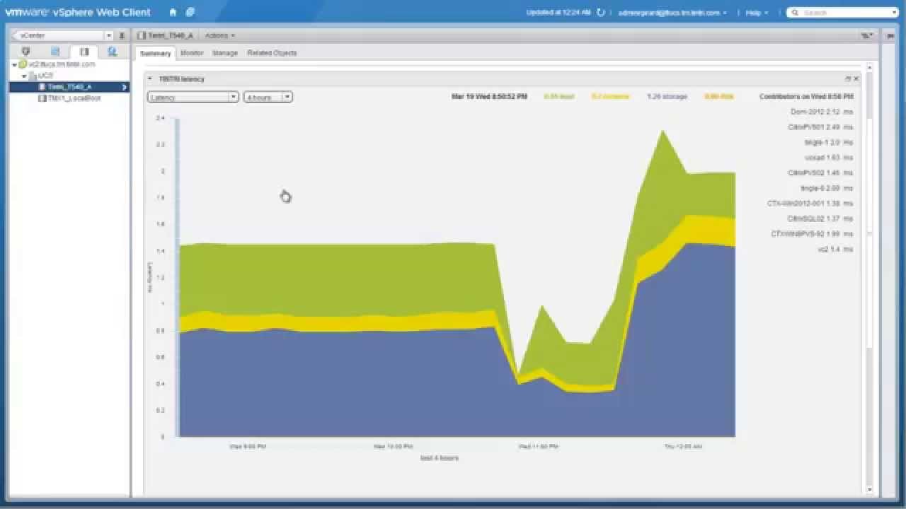 Tintri vSphere Web Client Plugin Demo