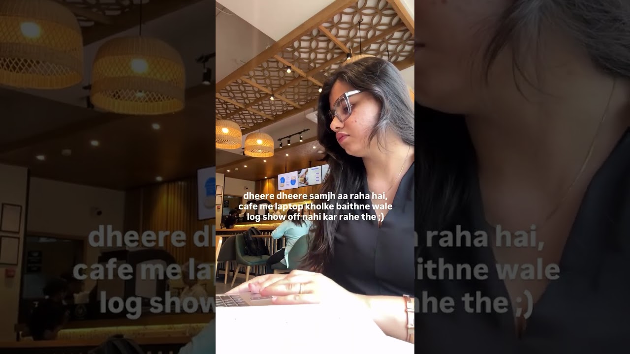 Cafe🫂working remotely 