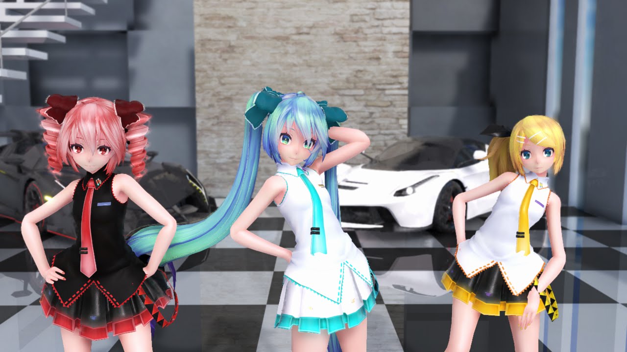 【MMD】Tda式改変ミクさんでSTEP