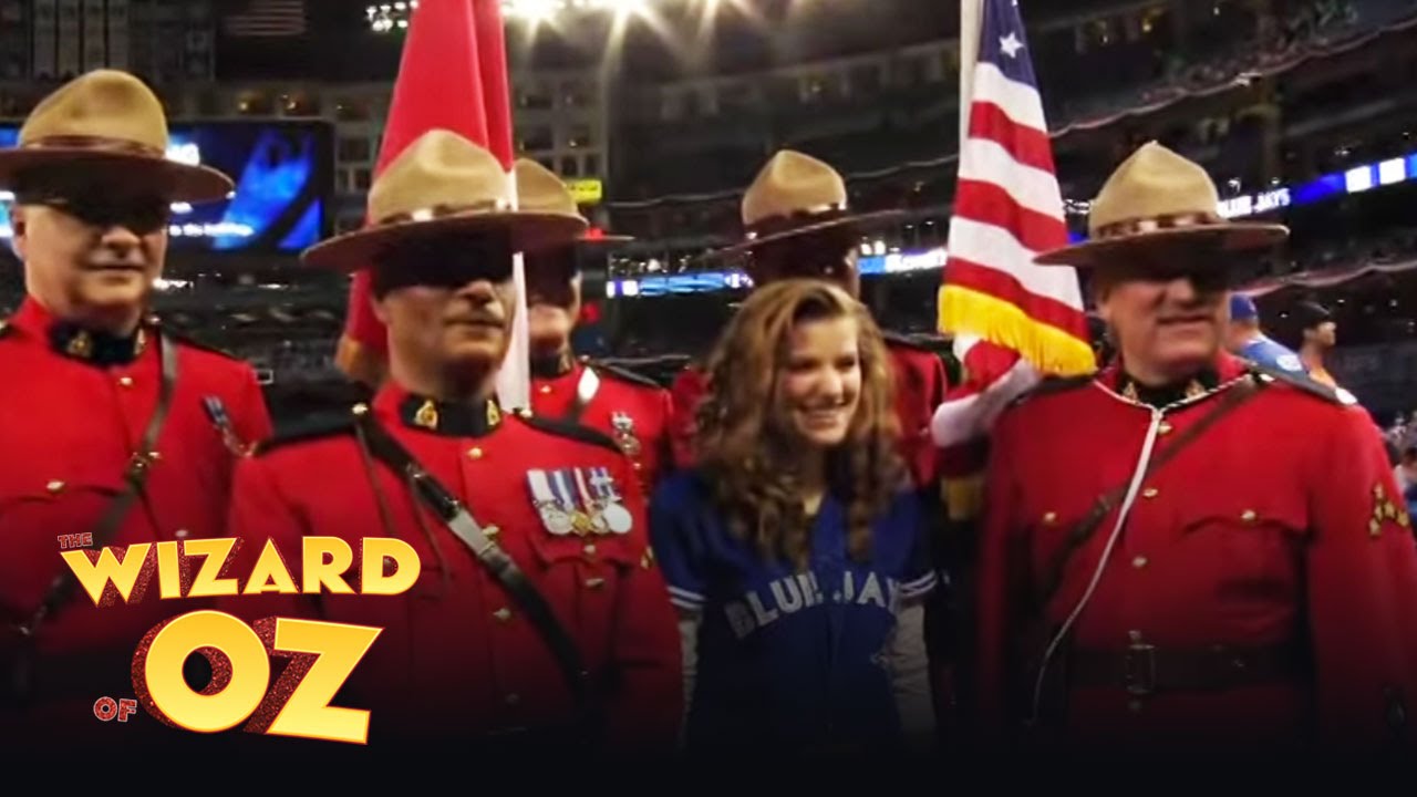 Danielle Wade Sings the National Anthem for the Blue Jays | The Wizard of Oz