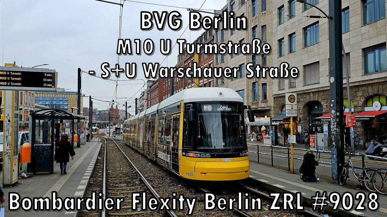 BVG Berlin - Linie M10, Bombardier Flexity Berlin ZRL #9028