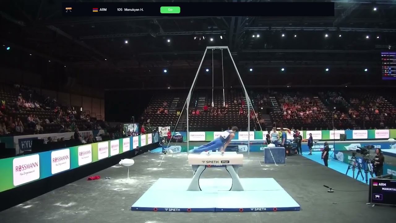 Hamlet Manukyan. 2025 European Championships. Qual/TF. PH