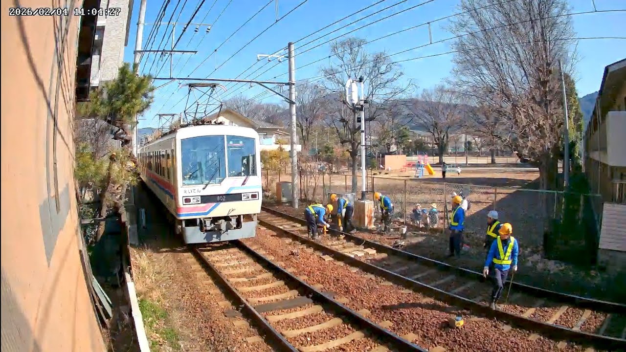 【LIVE】叡山電車 Kyoto Local Railway【ライブカメラ】