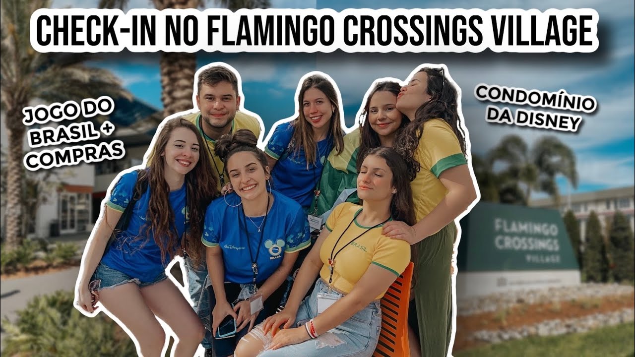 #VLOG 3 ICP • Check-in no Flamingo Crossings Village 🏠 – Condomínio de Funcionários | ICP DISNEY
