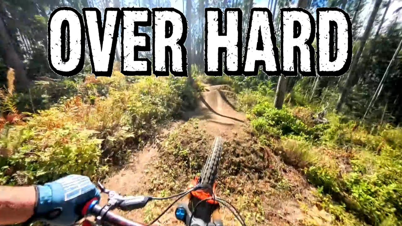 "Overhard" ⬛ POV Ride | Port Gamble 's Heritage MTB Park