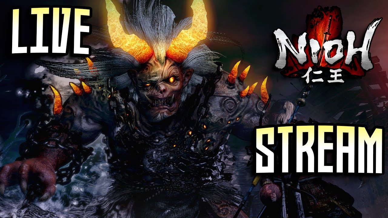NIOH - farming ABYSS MODE  and COOP gameplay - Live stream 2020 (29 Days till NIOH 2) - HELPING SUBS