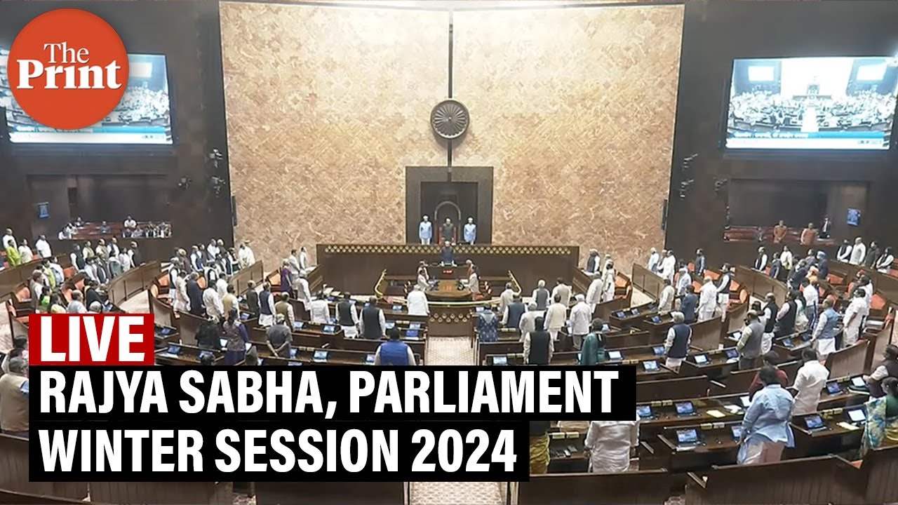 LIVE: Rajya Sabha, Parliament winter session 2024