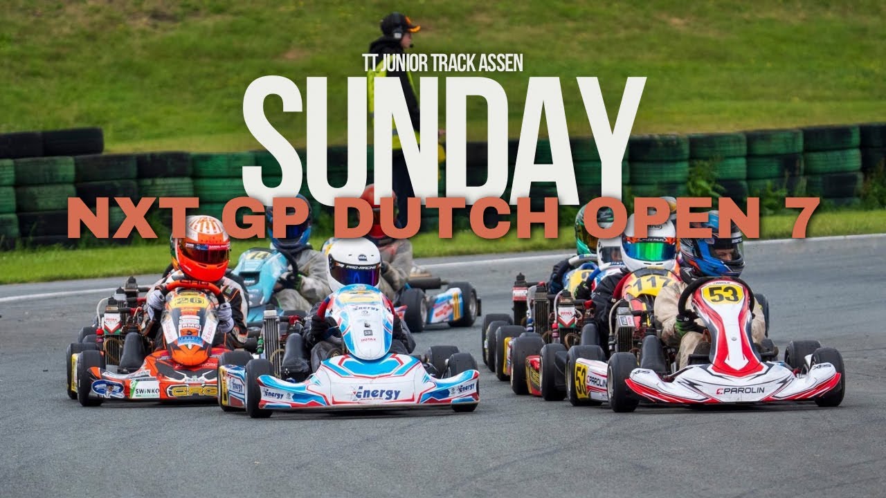 NXT GP 2025 | Dutch Open | Ronde 7 | TT Junior Track Assen | Zondag