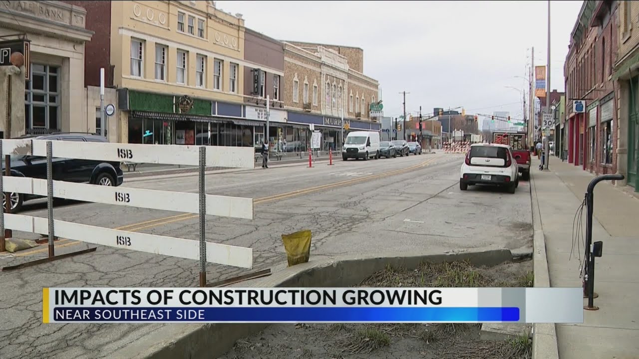 Construction disrupting businesses in Fountain Square