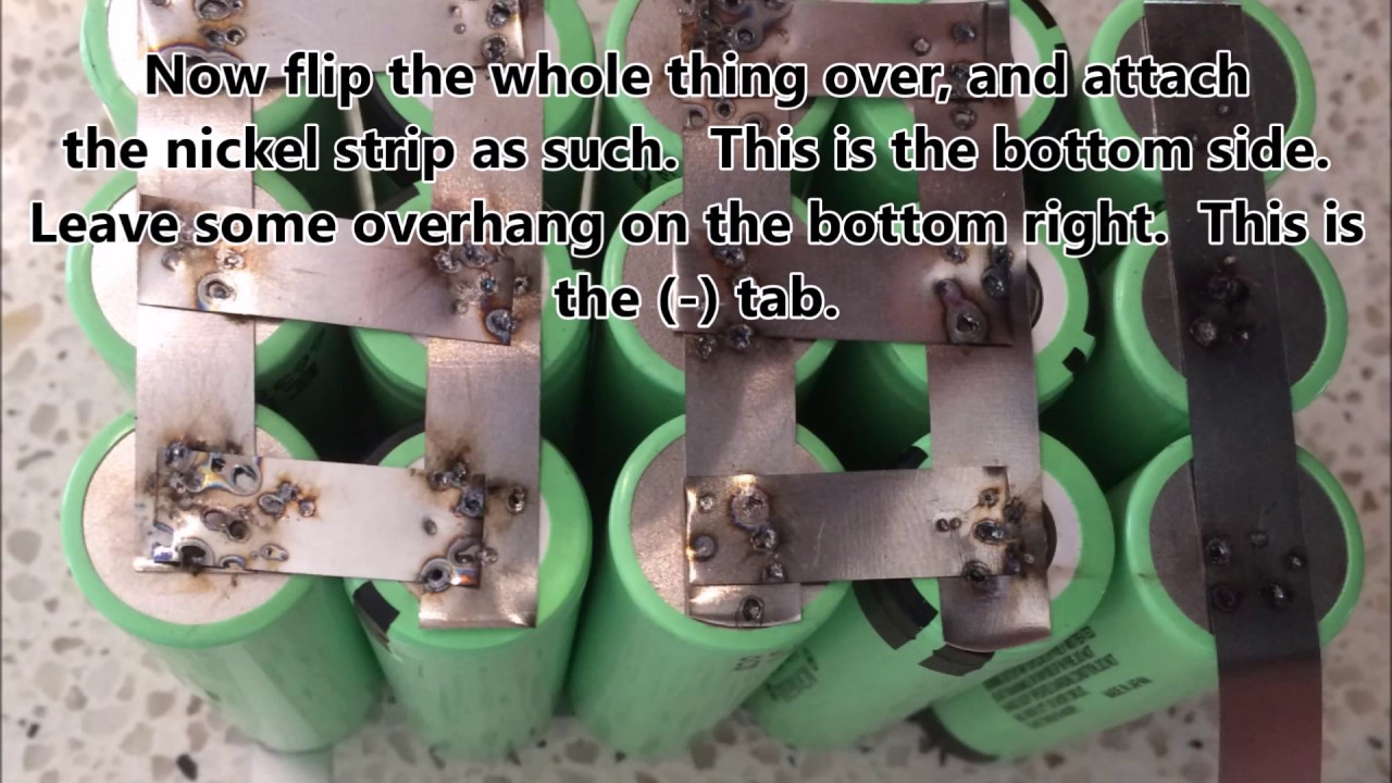 Make a 10 amp (10AH) battery pack for your 18v Makita for about $100AU ($75US)