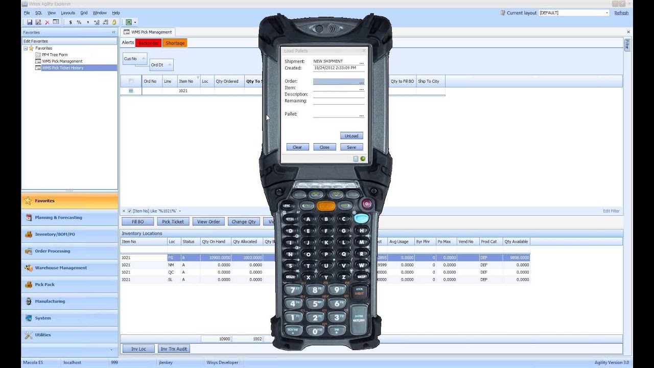 Introduction to WMS and the WiSys Warehouse Management System for Macola