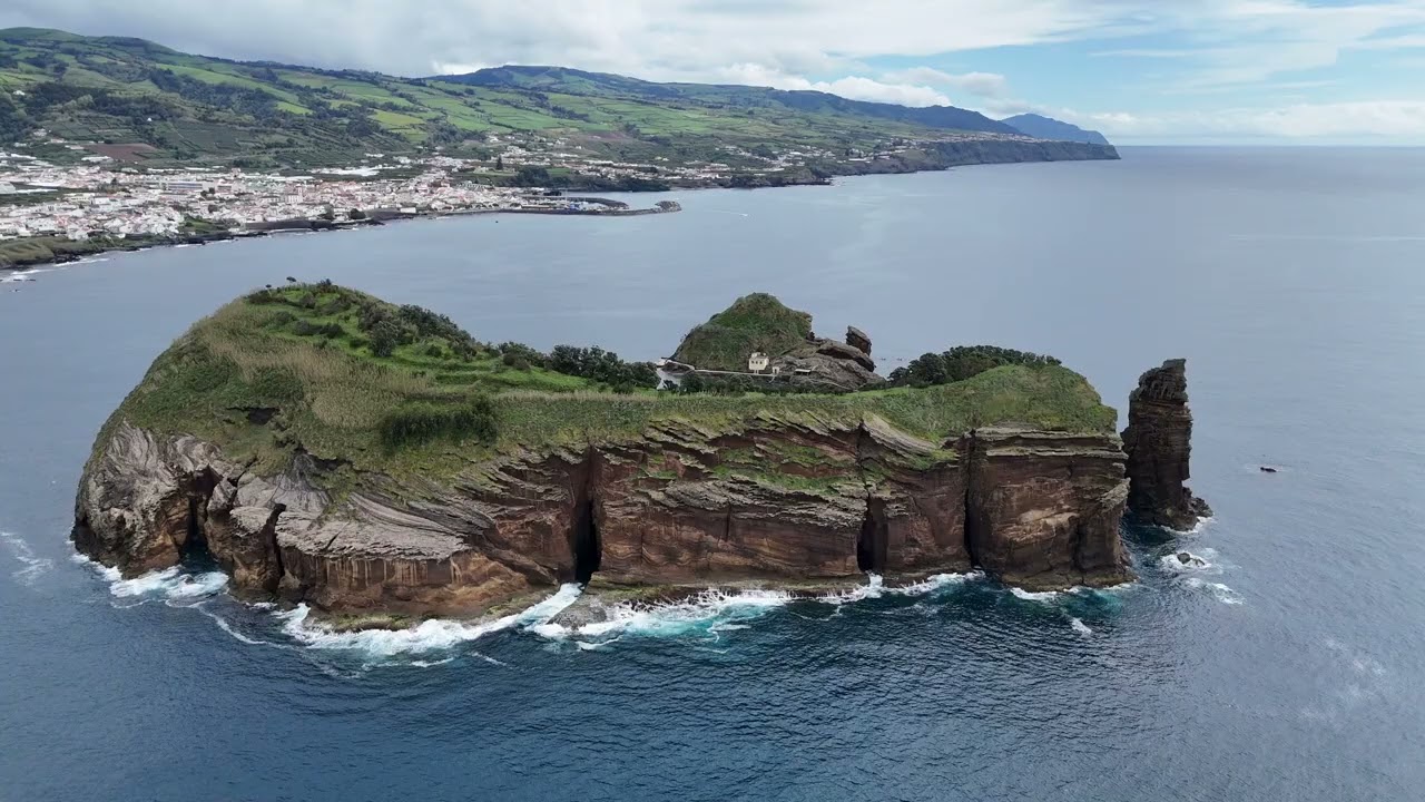 Azores Drone Short bensound   HD 1080p