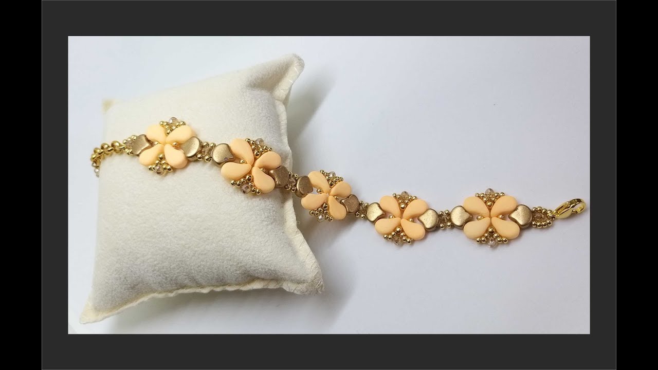 Bracciale Hana con Paisley e Ginko (DIY Tutorial Hana Bracelet)