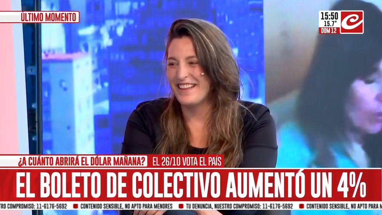 Manuela Castañeira: "Necesitamos que nos voten para que llegue la discusión del salario al Congreso"