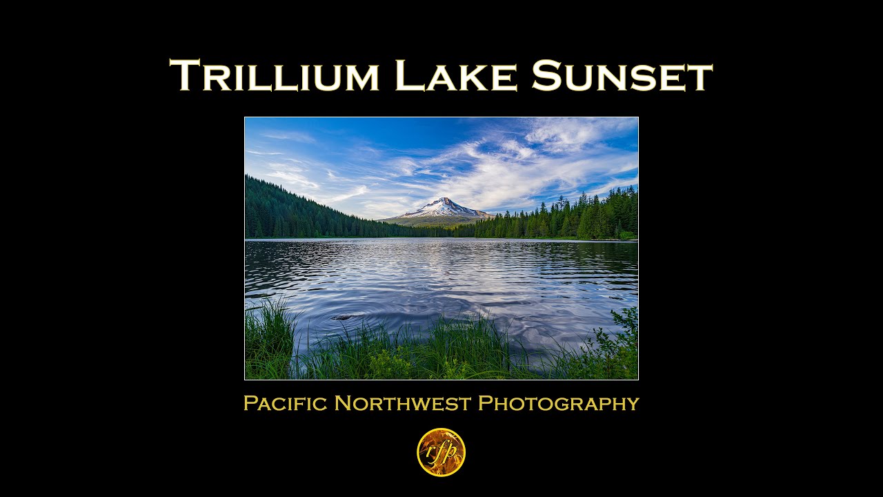 Mount Hood from Trillium Lake