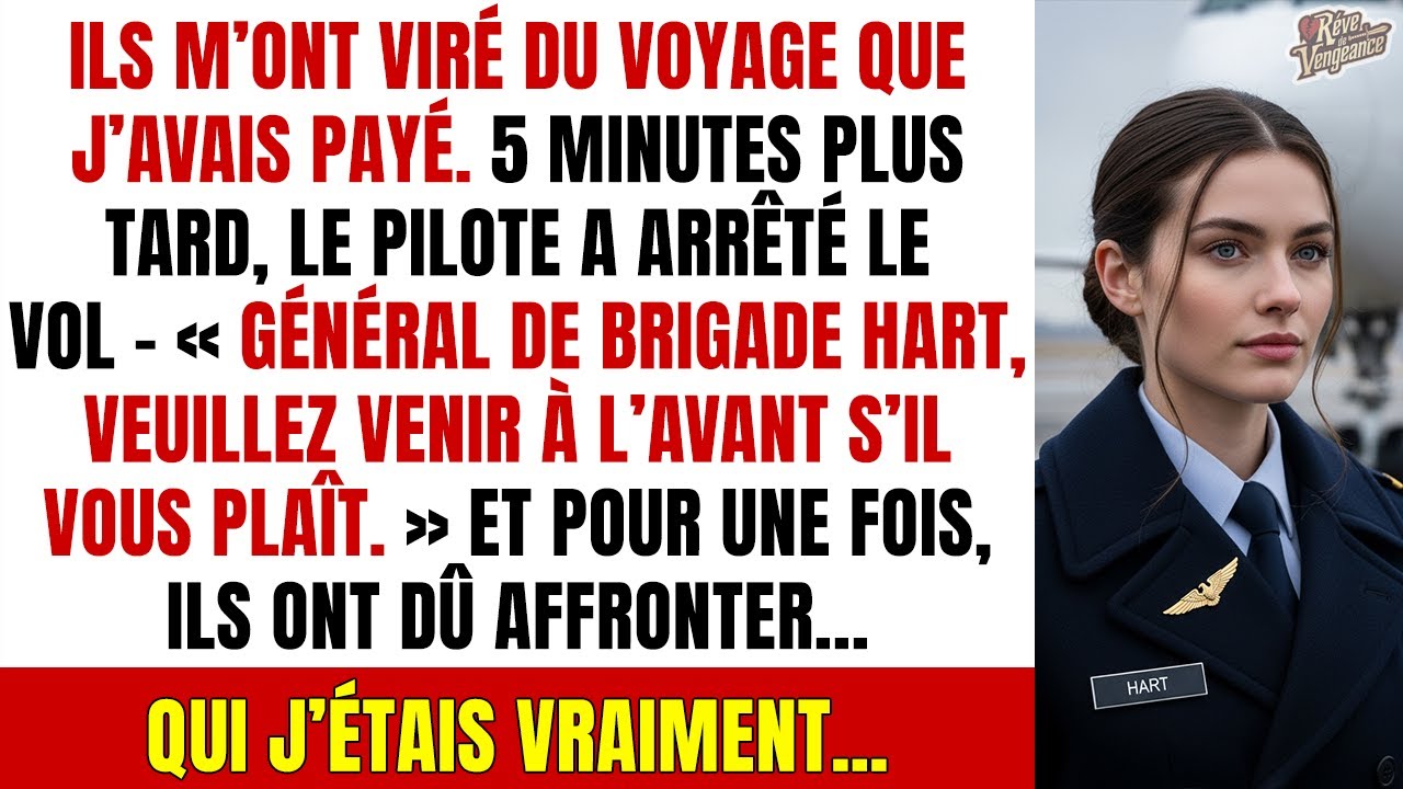 Ma famille m’a chassée — cinq minutes après, le pilote a arrêté le vol pour me saluer.