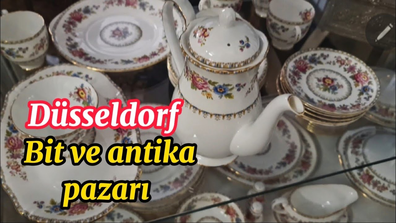 Nereye gideceğimi şaşırdım, her yerde antika bit pazarı var 
