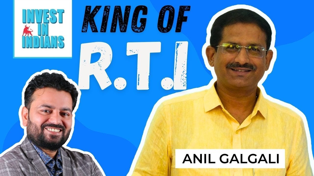 Exclusive Podcast with RTI Activist @ANILGALGALI  | Benefits of RTI & Human Rights Discussion