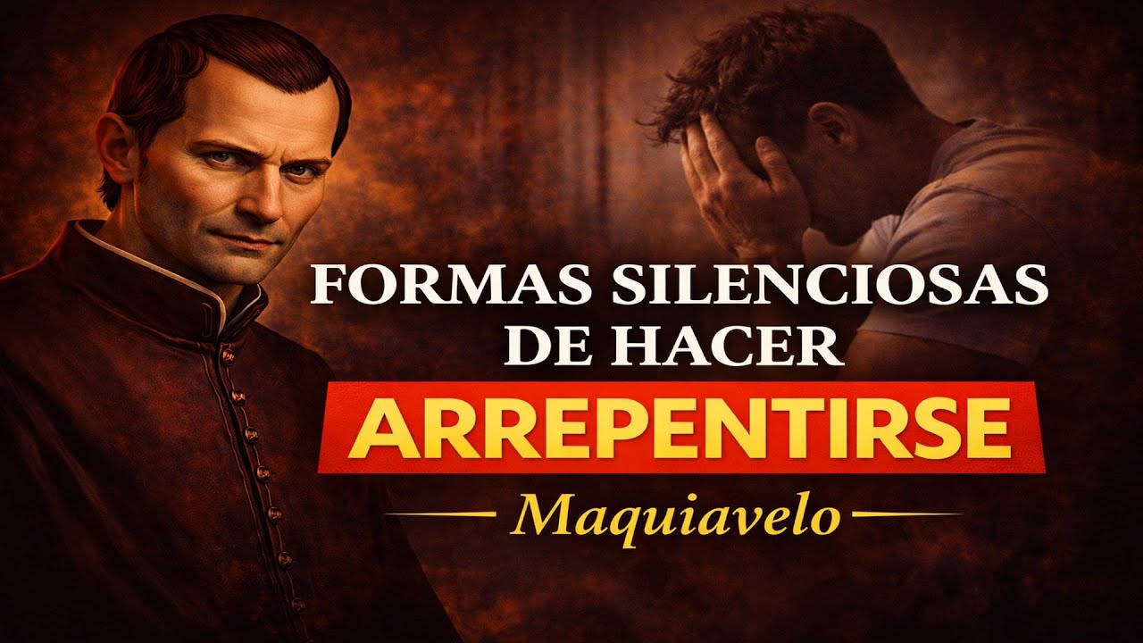 Una forma silenciosa de hacer que se arrepientan de lo que hicieron  - Maquiavelo