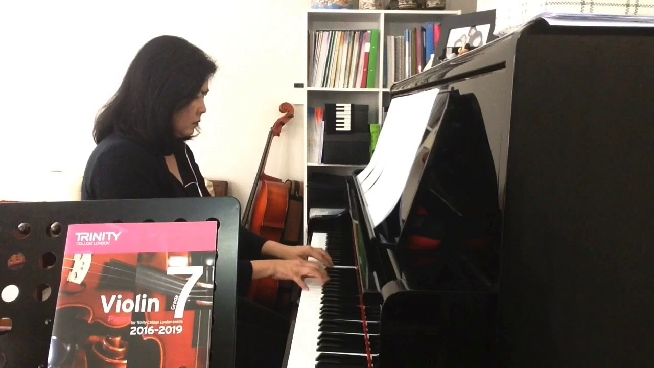 Bolero, Jenö Hubay, Trinity Violin Grade 7, Piano Accompaniment