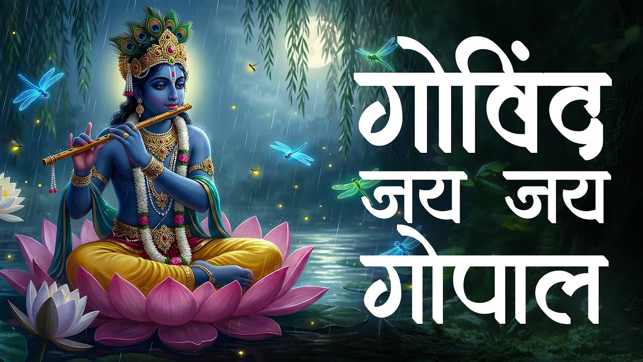 Govinda Jaya Jaya Gopala Jaya Jaya (Male) | Soulful Bhajan of Divine Love & Devotion