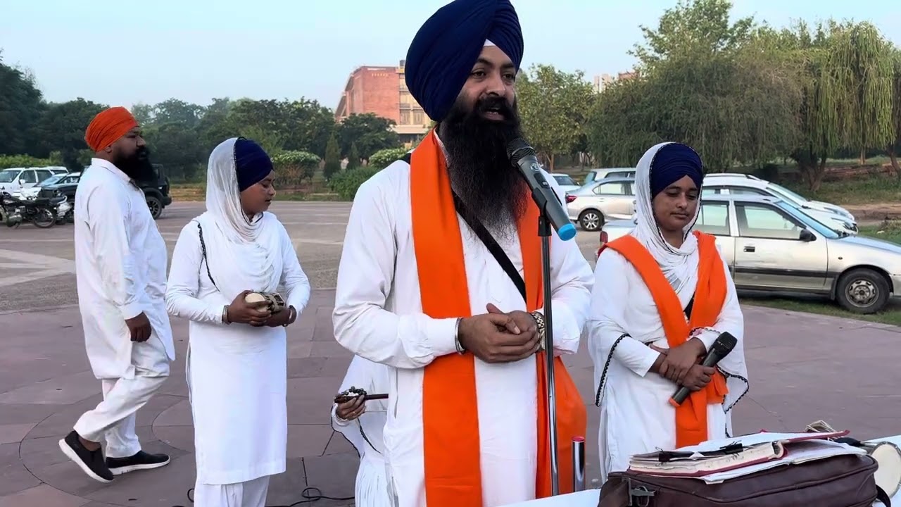 Dhadi jatha Satnam Singh tanda #Punjabi #sbhyachark munch vallon #lake #sector42 #Chandigarh #dhadi