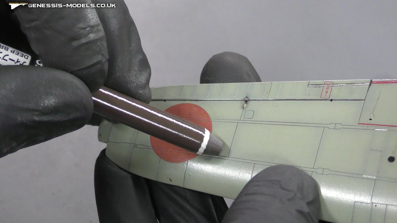 Easy Streaking Effects : Building The Eduard A6M2 Zero : 1/48 Scale : Video Build : Episode.10