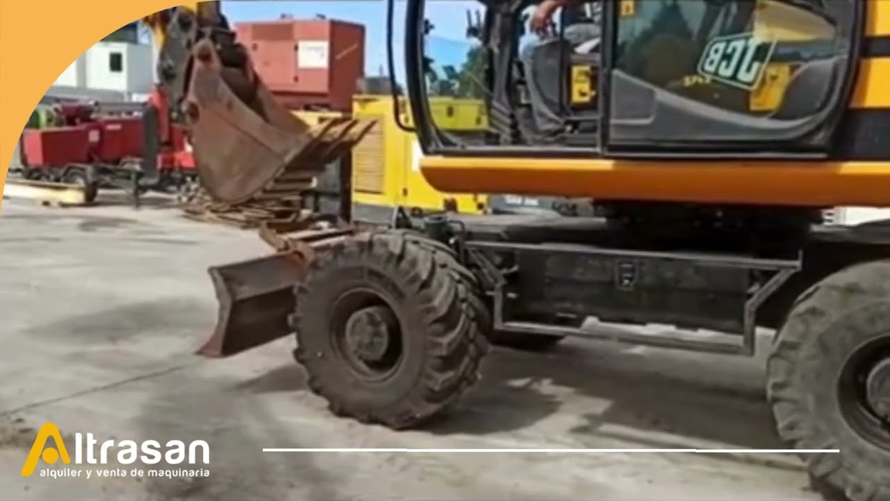 RETROEXCAVADORA DE RUEDAS 18 Tn JCB JS 175 W Nº 3742