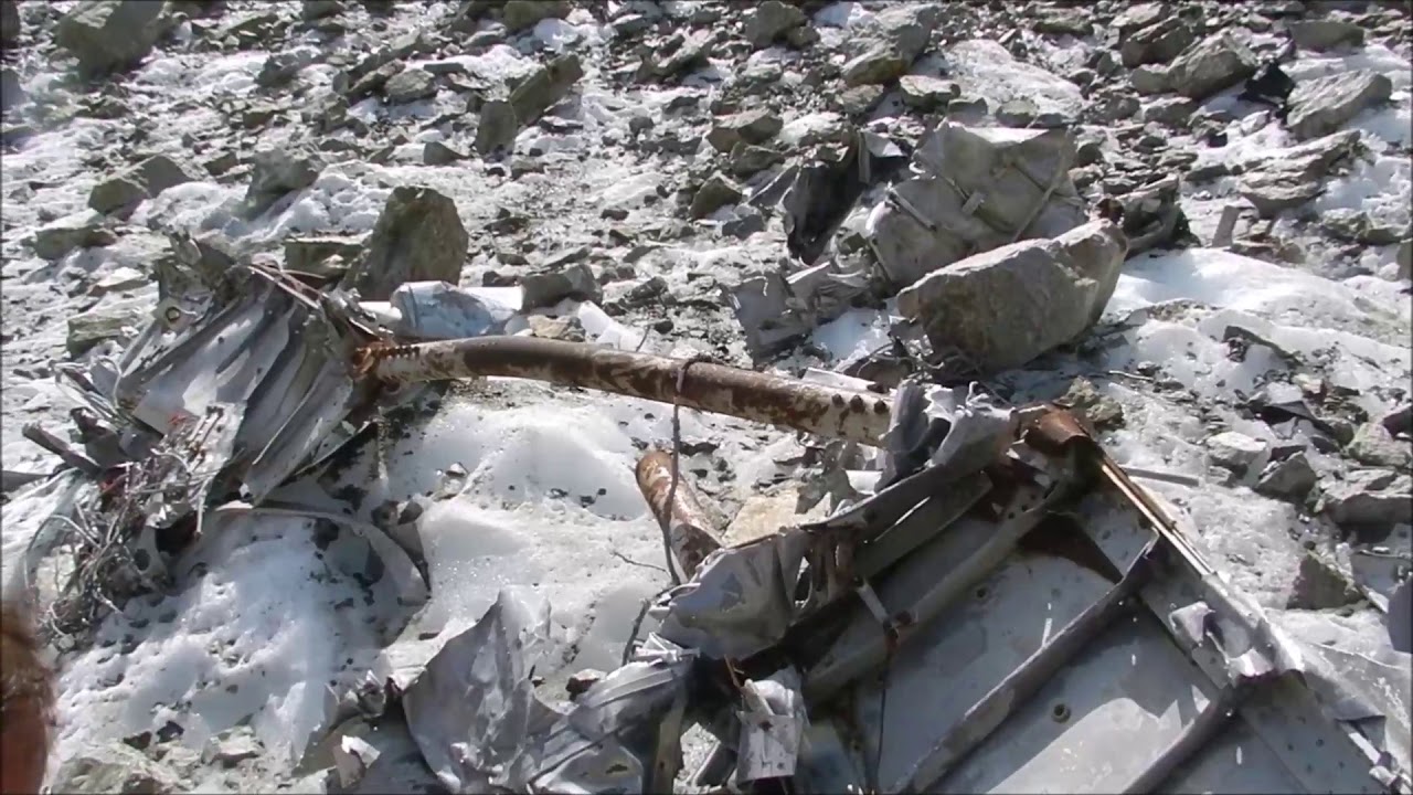 2017 Flugzeugwrack bei der Darmstädter Hütte