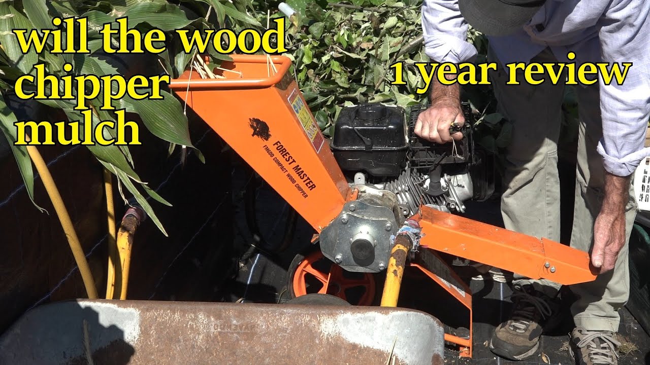 forest master chipper/mulcher a years use