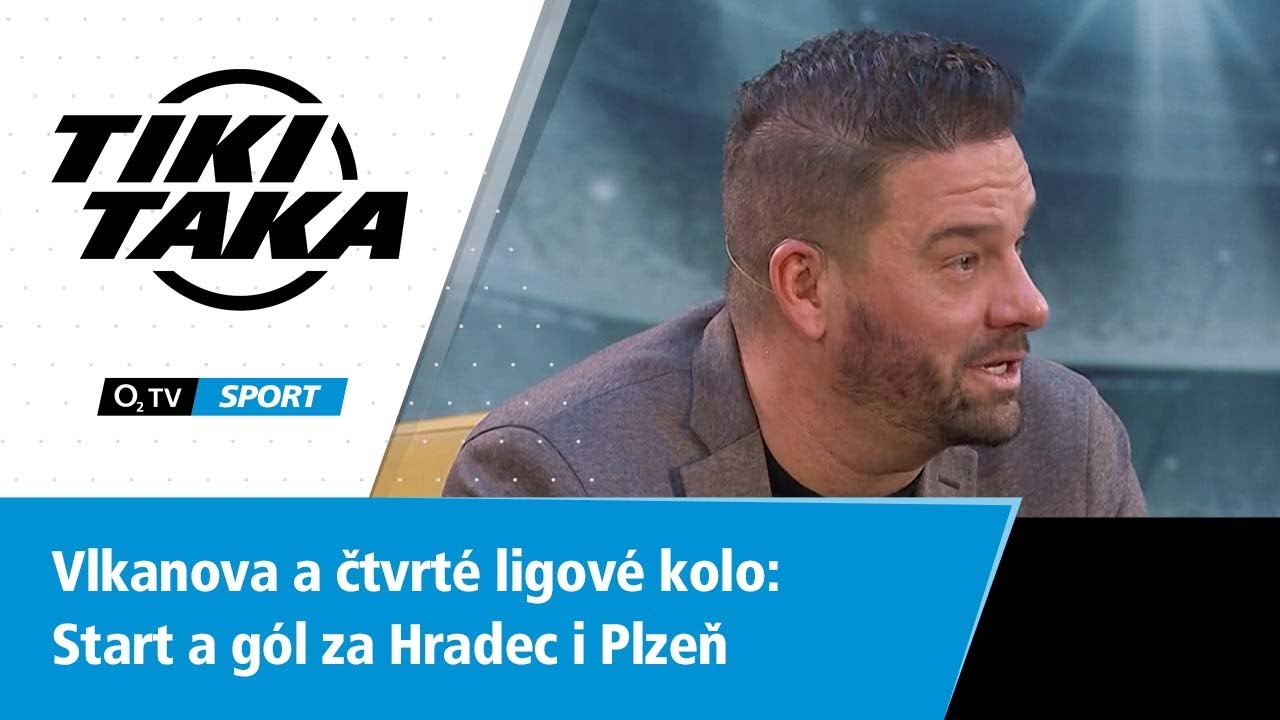 TIKI-TAKA: Vlkanova a čtvrt&eacute; ligov&eacute; kolo. Start a g&oacute;l za Hradec i Plzeň