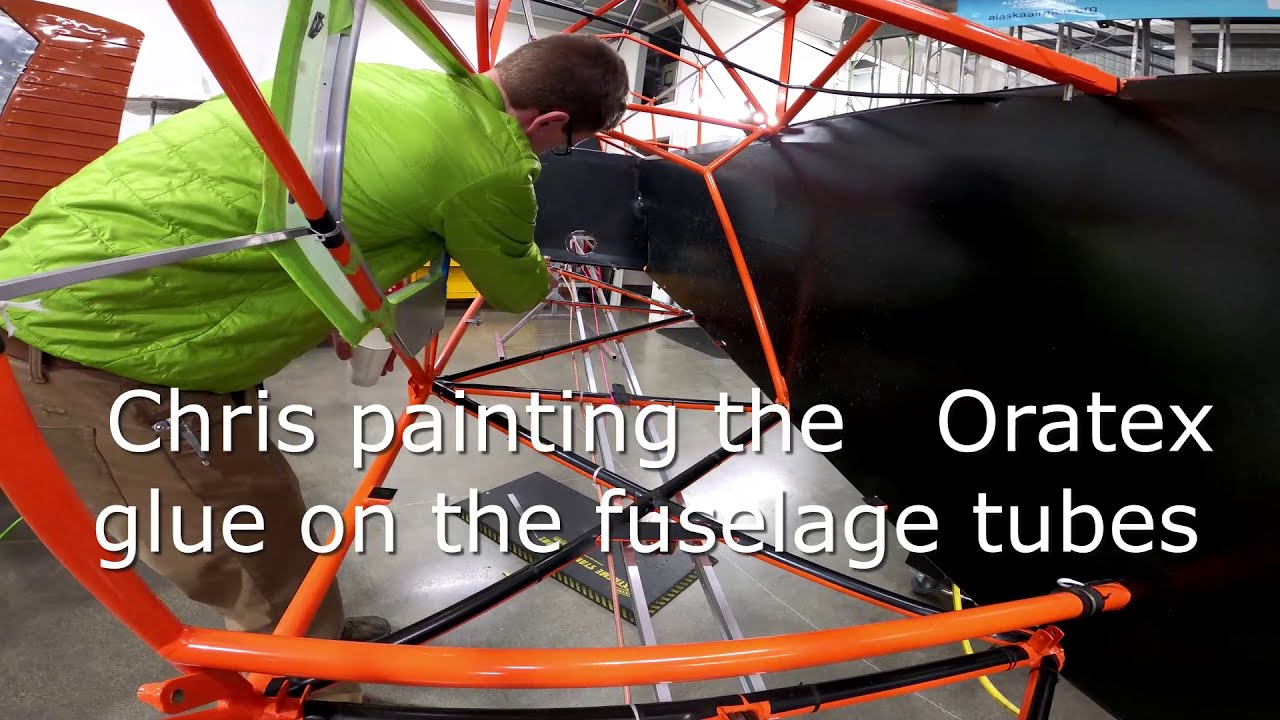 Chris Rush explains how to install and apply Oratex fabric in the cockpit of a Piper Super Cub.