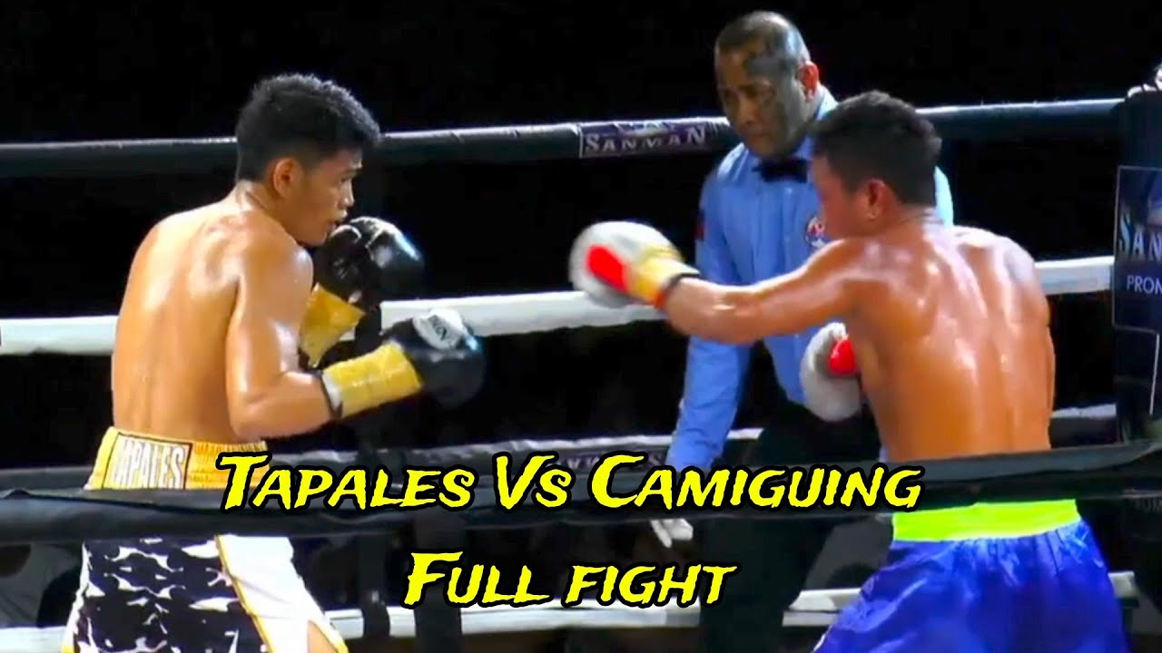 Gabriel Tapales(4-1,4ko's) Vs Ernesto Camiguing(3-5-1,1ko) FULL FIGHT