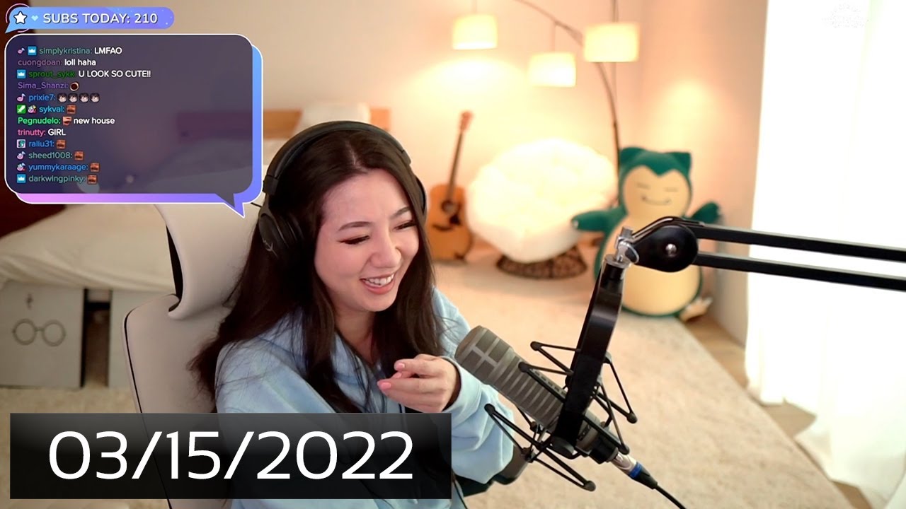 [03/15/2022] First Stream in New Room