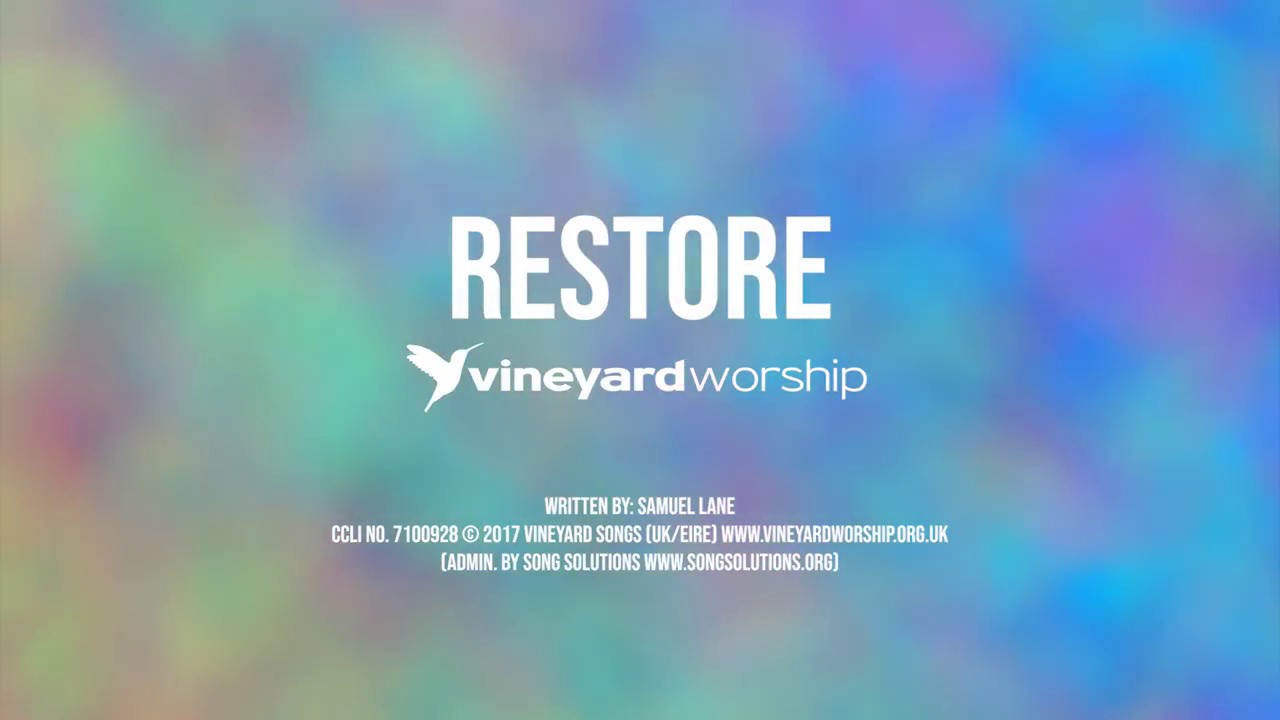Restore - Samuel Lane [lyric video taken from The Difference]