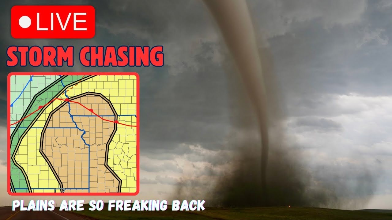 NE/KS TORNADO THREAT: LIVE STORM CHASER