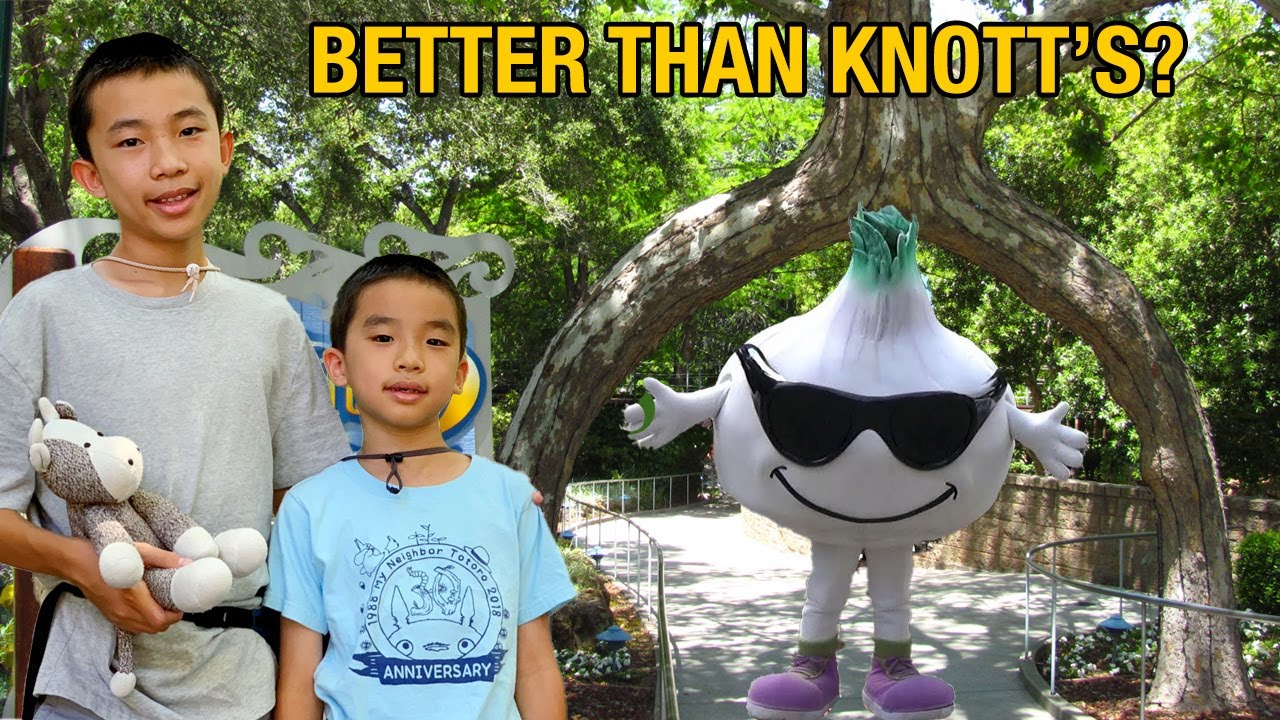 First Time Visiting Gilroy Gardens in Gilroy California! Rides Review 2024!