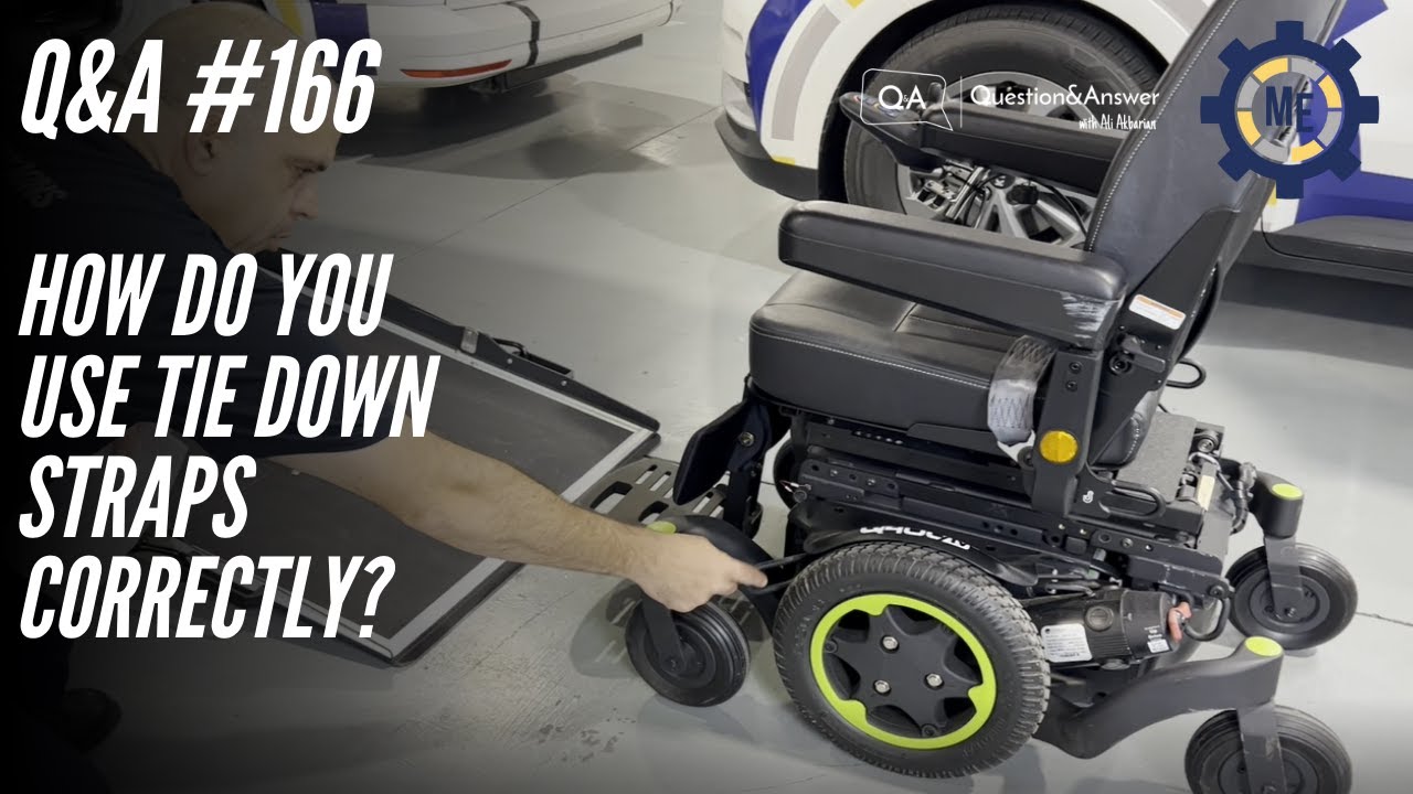 Q&A #166 - How do you Use Tie Down Straps Correctly?