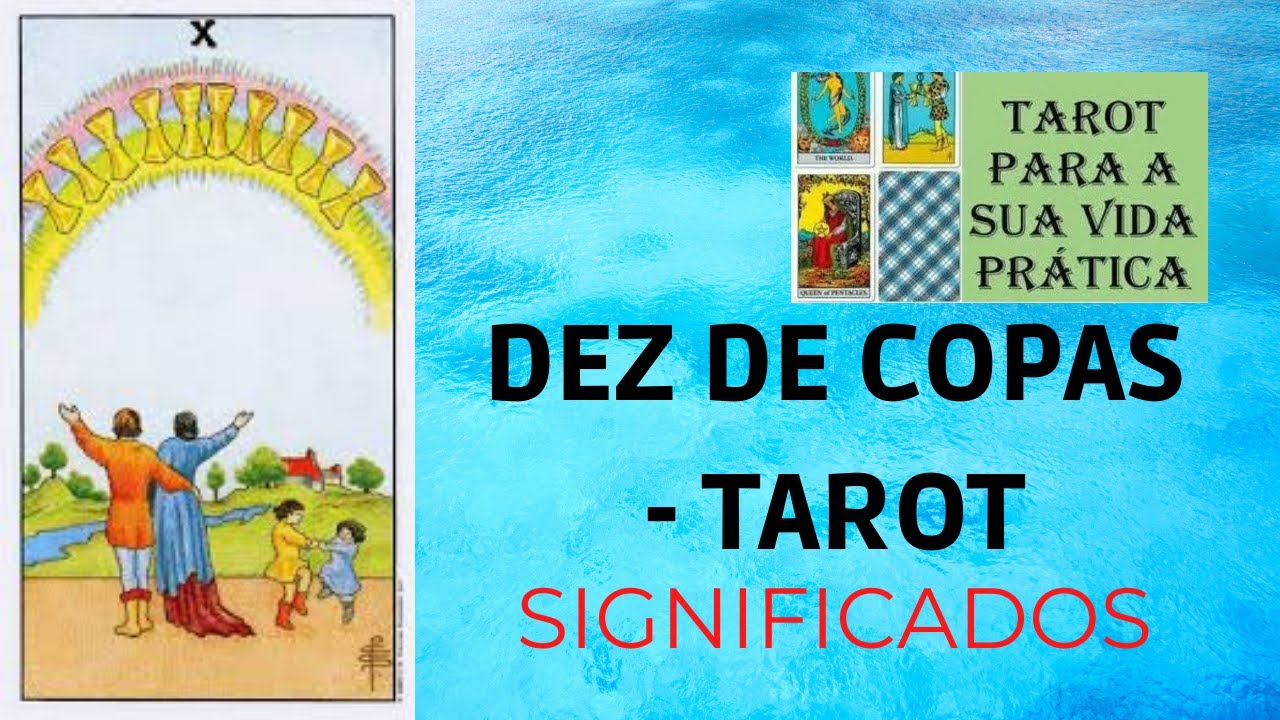 Dez de Copas - Tarot