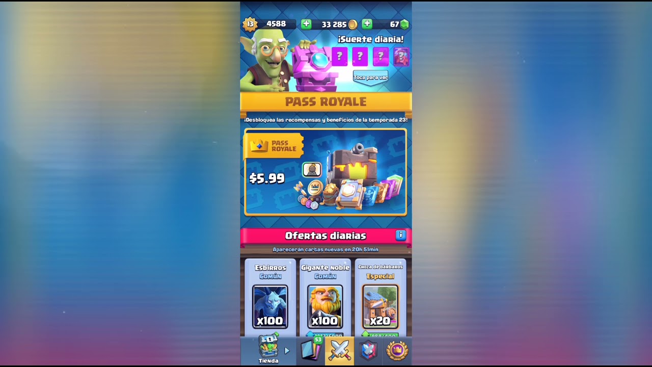 LE REGALO EL PASS ROYALE A UN FIEL SUSCRIPTOR QUE ME A APOYADO MUCH&Iacute;SIMO 😎
