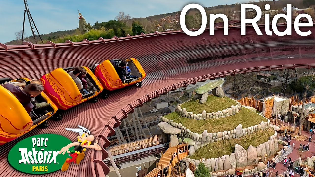 [4K-POV] La Trace du Hourra 2023🎢 On Ride - Parc Astérix