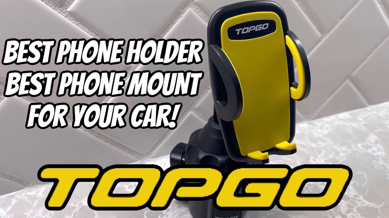 BEST PHONE HOLDER/MOUNT FOR YOUR CAR! The TOPGO Phone Holder | Cup Holder
