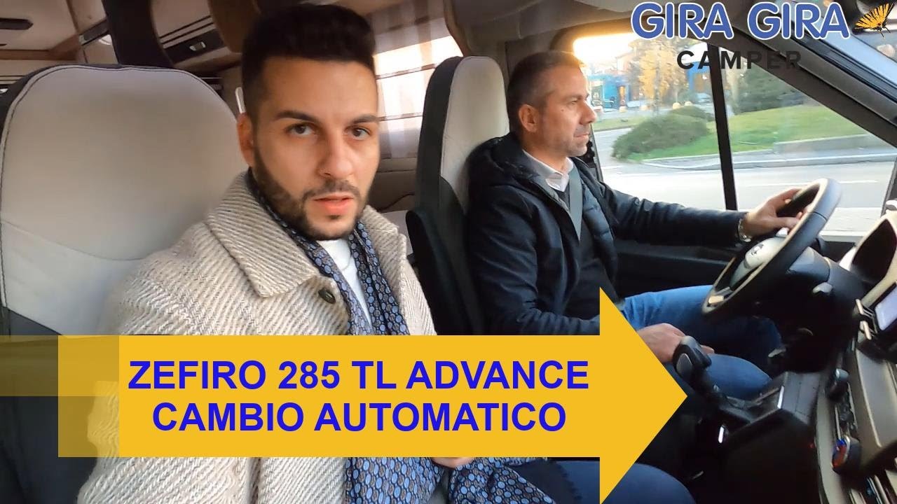 Camper Roller Team ZEFIRO 285 TL ADVANCE CON CAMBIO AUTOMATICO E 170 CV DI SERIE 6,99 MT GEMELLI
